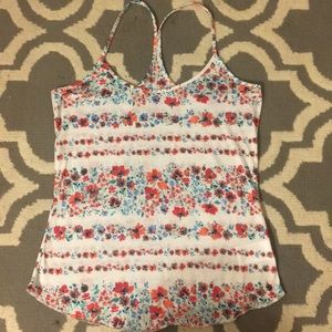 Urban Outfitters T-Back Floral Tank